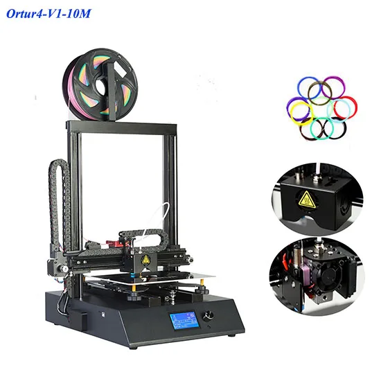 Ortur4-V1-10M Китайский поставщик Ortur-4 V1/V2 линейная направляющая 3d принтер машины дешевая Заводская цена высокое качество FDM бизнес 3d принтер наборы - Цвет: Ortur4-V1-10M
