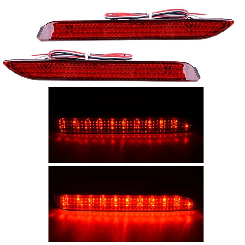 Светодиодный задний бампер стоп светильник задние противотуманные фары сигнал
