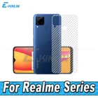 5 шт. Защитная пленка для задней панели из углеродного волокна Realme GT Neo 2 5G C25 C25s C20A C20 C21 C3 C3i C11 C12 C17