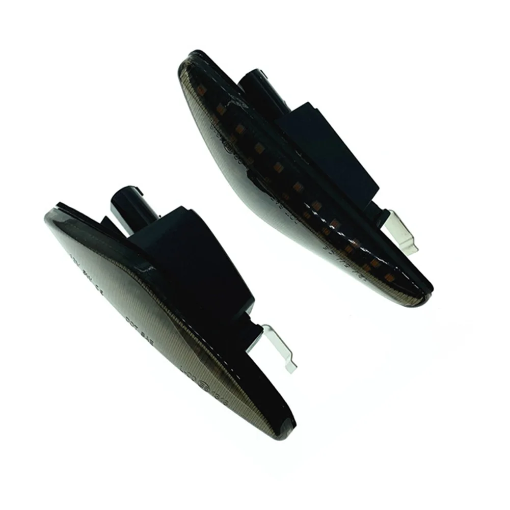 2 шт. светодиодный фонарь для автомобильного дыма крыло боковой габаритный