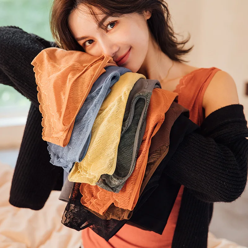 

Thermal Underwear Women Plus Size Winter Vest Warm Velvet Furry Inner Wear Sexy Lace Lingerie Thermo Undershirt Intimate Tops