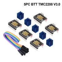 5pcs bigtreetech tmc2208 v3 0 stepper motor driver 3d printer parts tmc2130 tmc2209 tmc5160 for skr v1 3 v1 4 mks sgen ramps 1 4