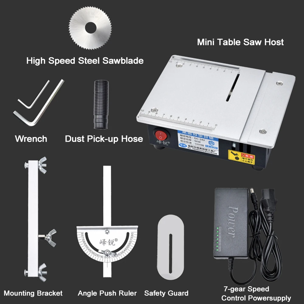 Мини Многофункциональный Круглопильный Станок электрический настольный пилы