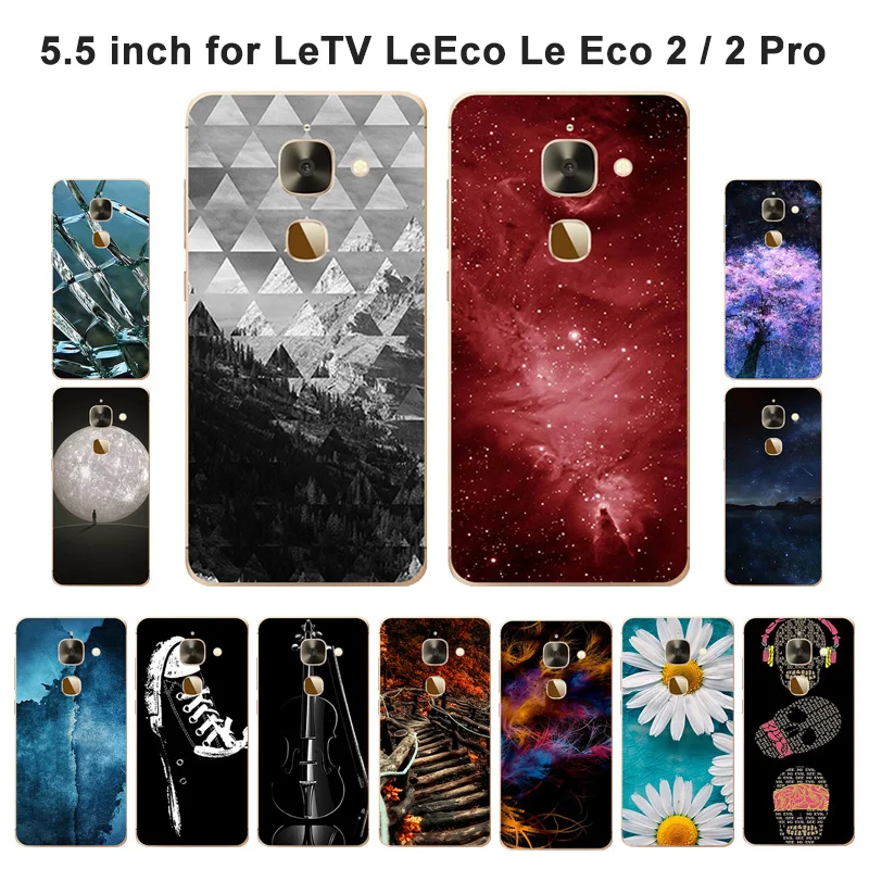 Чехол для Leeco Letv Le 2 Le2 Pro X527 X620 мягкий силиконовый чехол из ТПУ чехлы с рисунком Scape