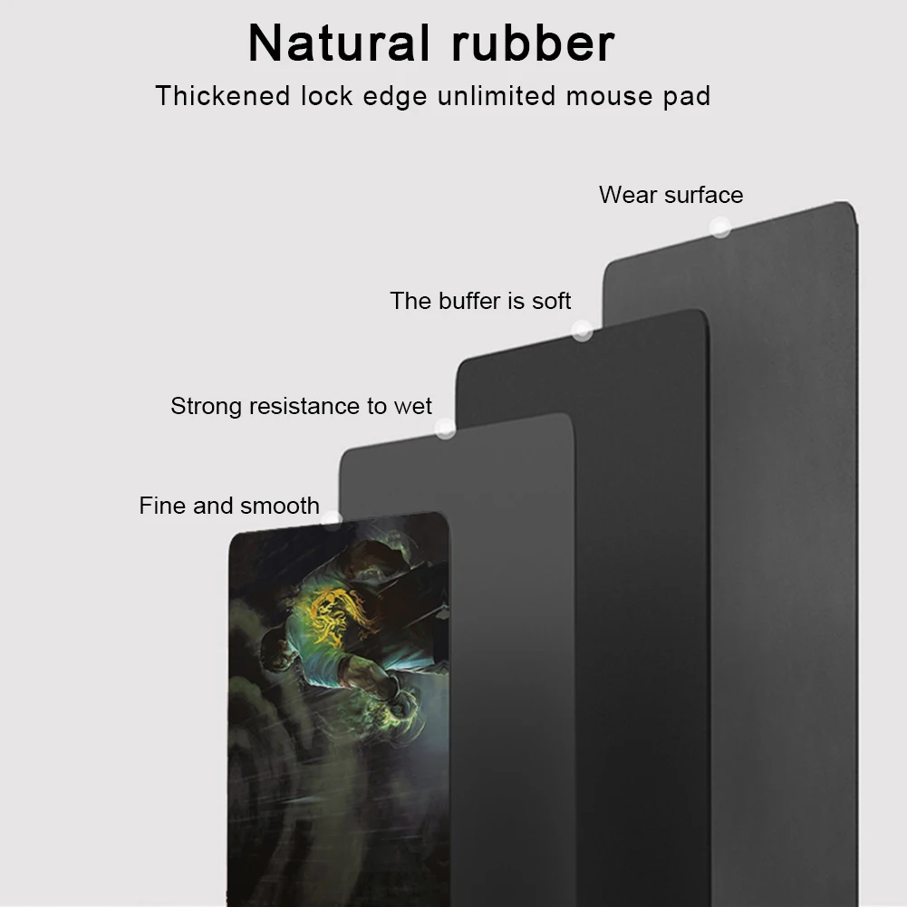 

Computer Mouse Pad Gaming MousePad World Map Gaming Mousepad Desk Mat Fast Wireless Charging Mouse Pad Qi 10w