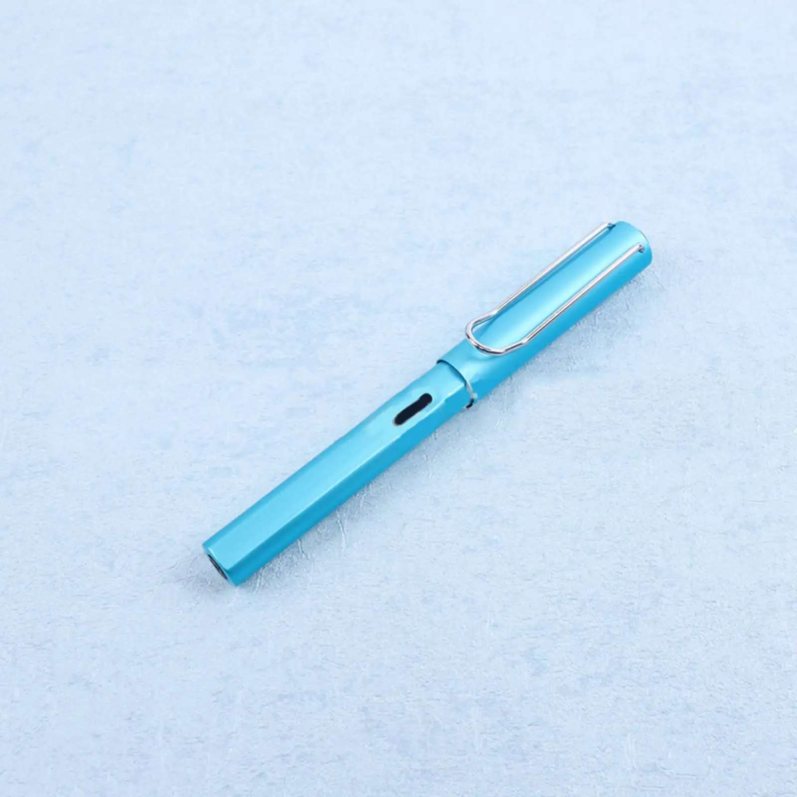 Ручка перьевая Lanbitou 6010 металлическая со сменными чернилами подарок для школы и