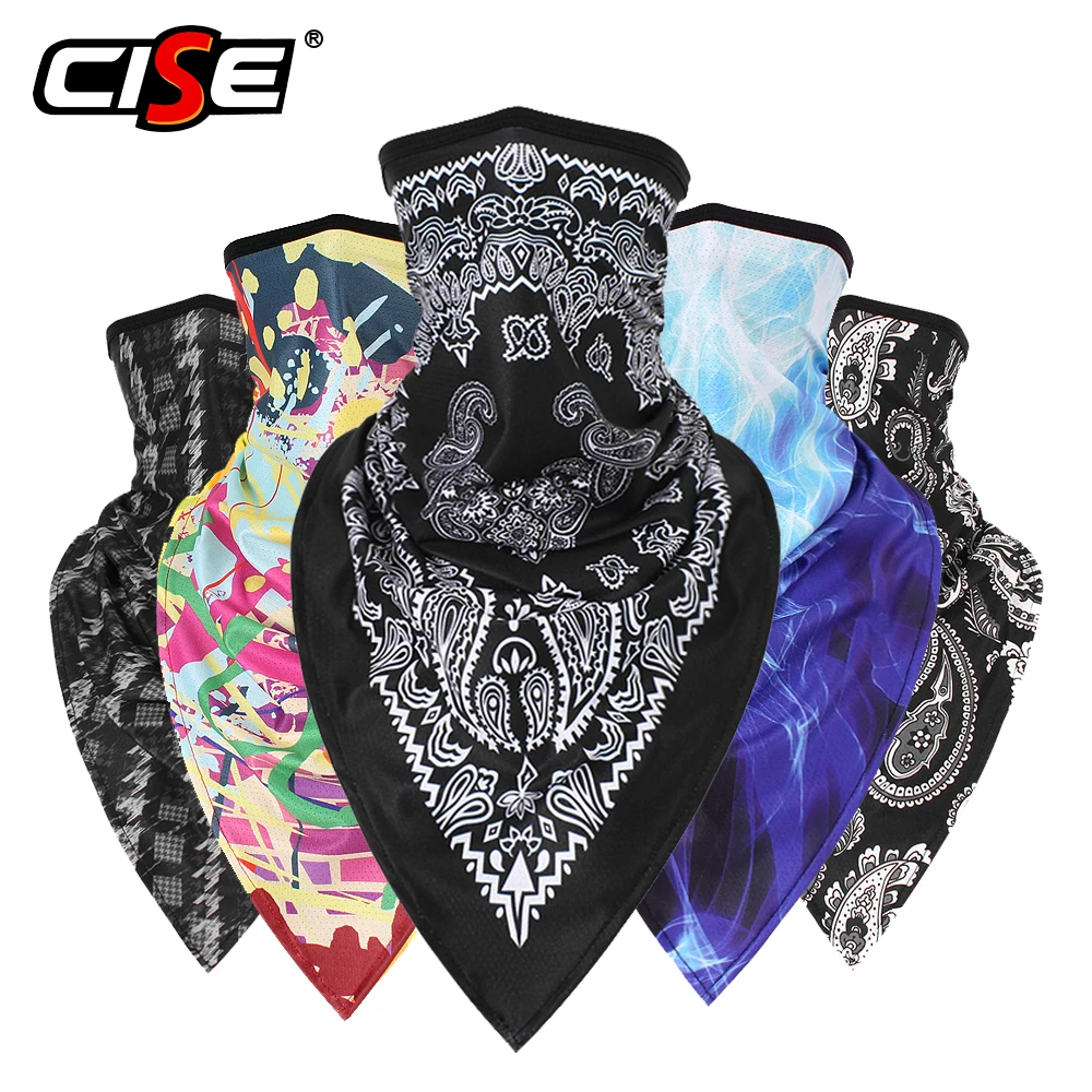 3D Волшебная Балаклава мотоциклетный шейный шарф труба Байкерская маска для