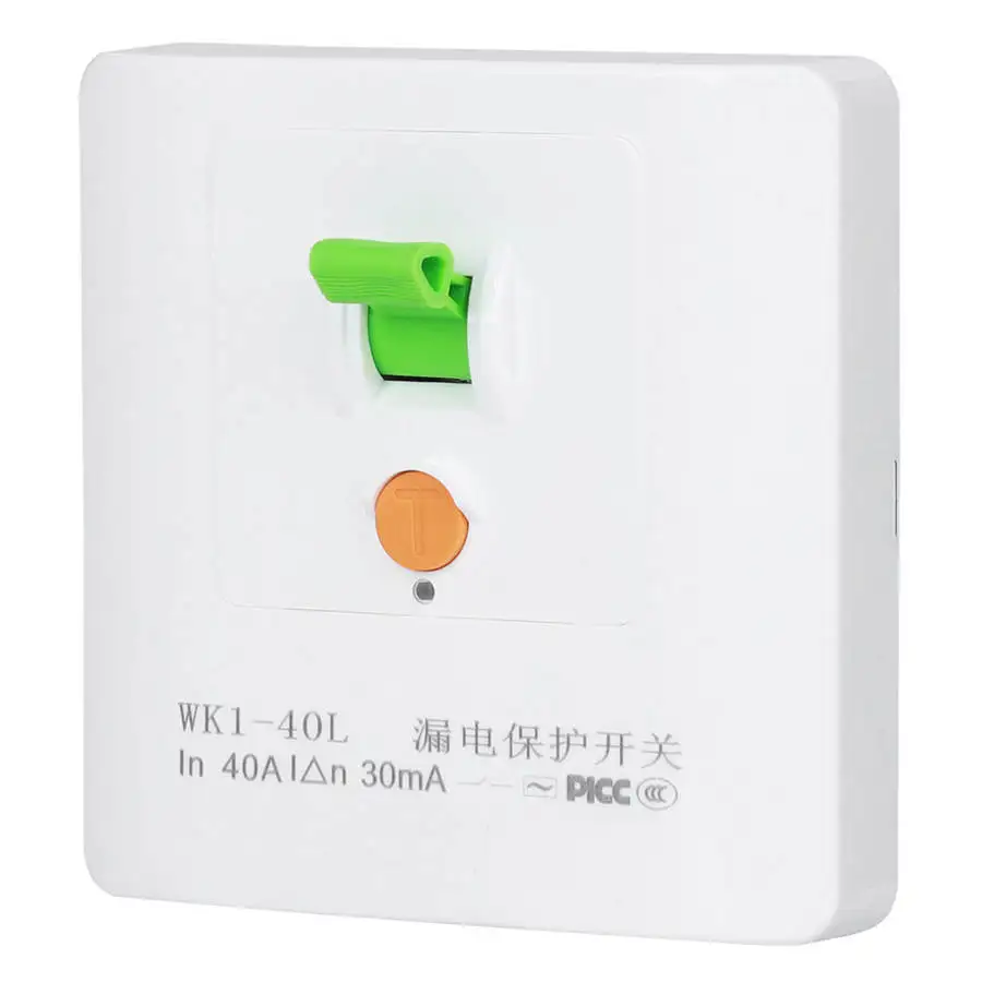 Настенный выключатель для электрического водонагревателя 40 А|Автоматические