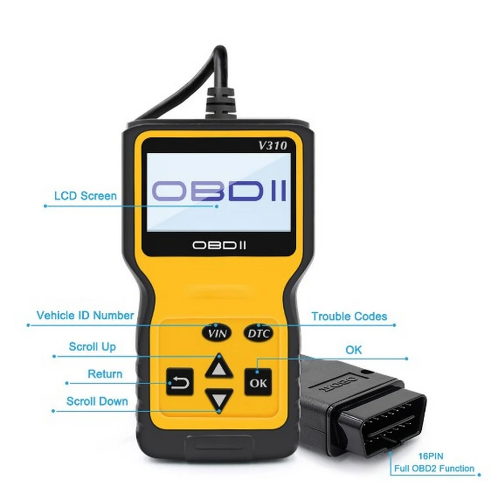 Code Reader V310 Mini OBD2 Automatic Scanner |