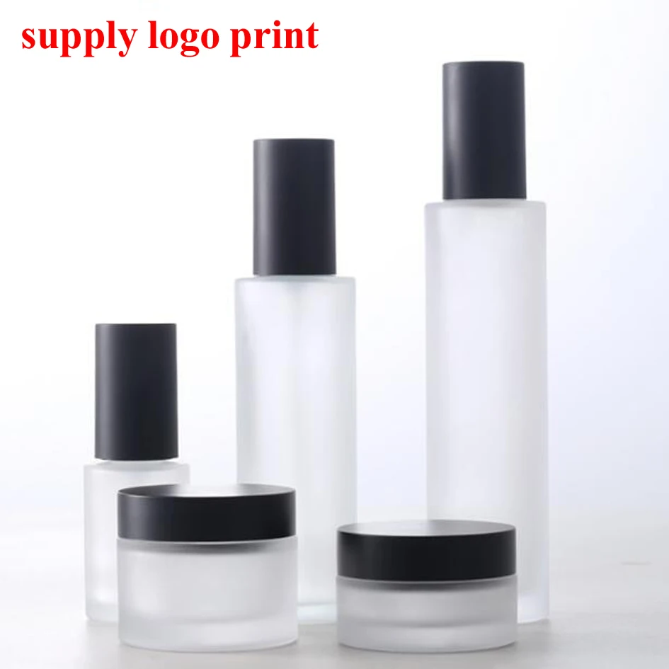 50 шт./лот 30 мл/100 мл Высококачественная бутылка для жидкого лосьона из матового