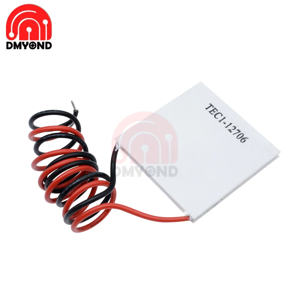DC 12V TEC1 12715 12710 12709 12703 12704 12706 12705 Thermoelectric Cooler Peltier 30X30 40X40MM|Детали и аксессуары для
