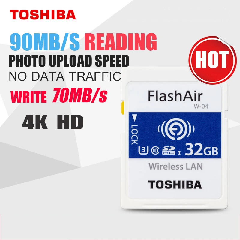 TOSHIBA SD-карта класс 10 32 ГБ 64 128 | Компьютеры и офис