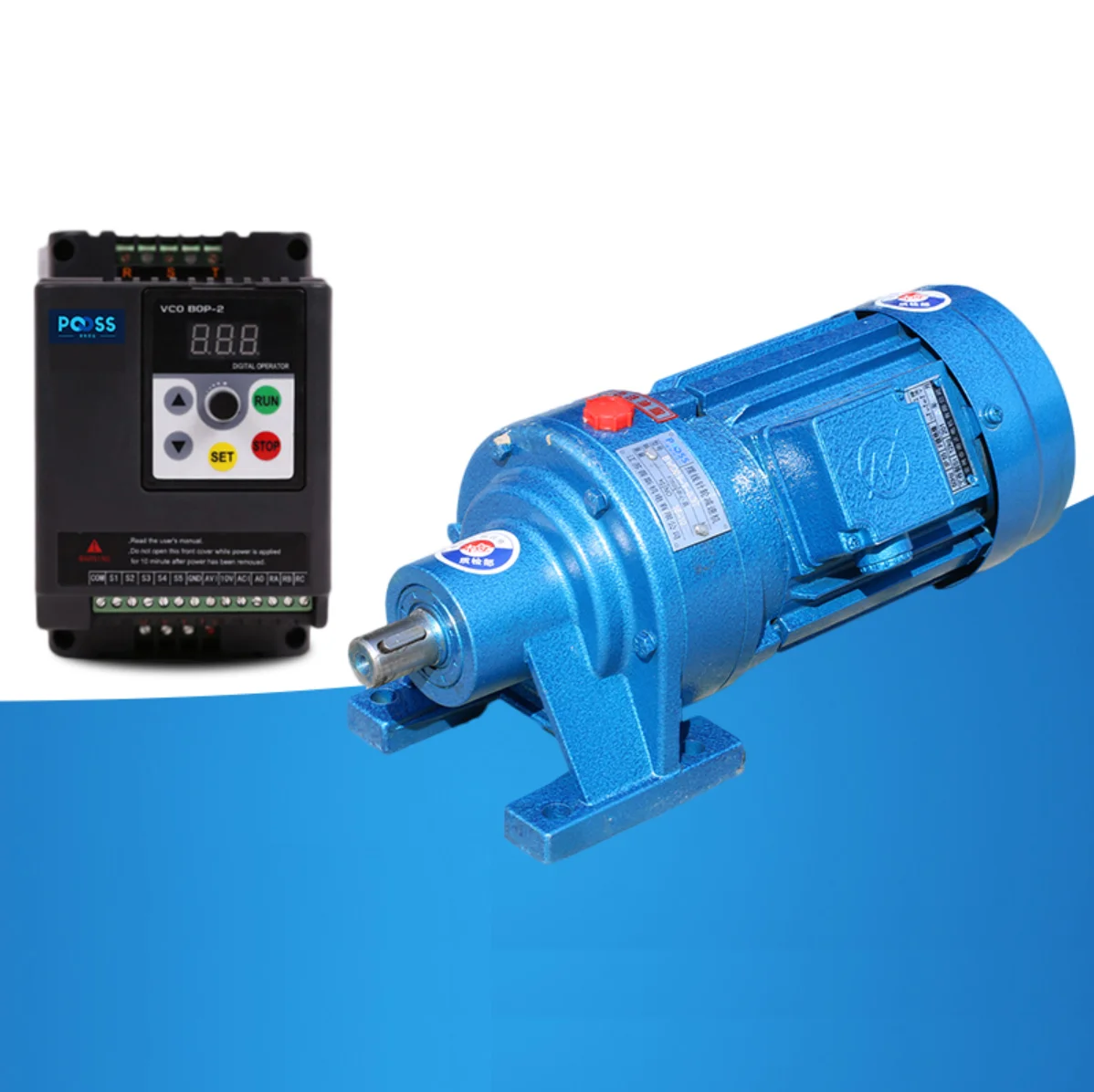 Циклоидный редуктор BWD B09 370 Вт тип прямого подключения с преобразователем