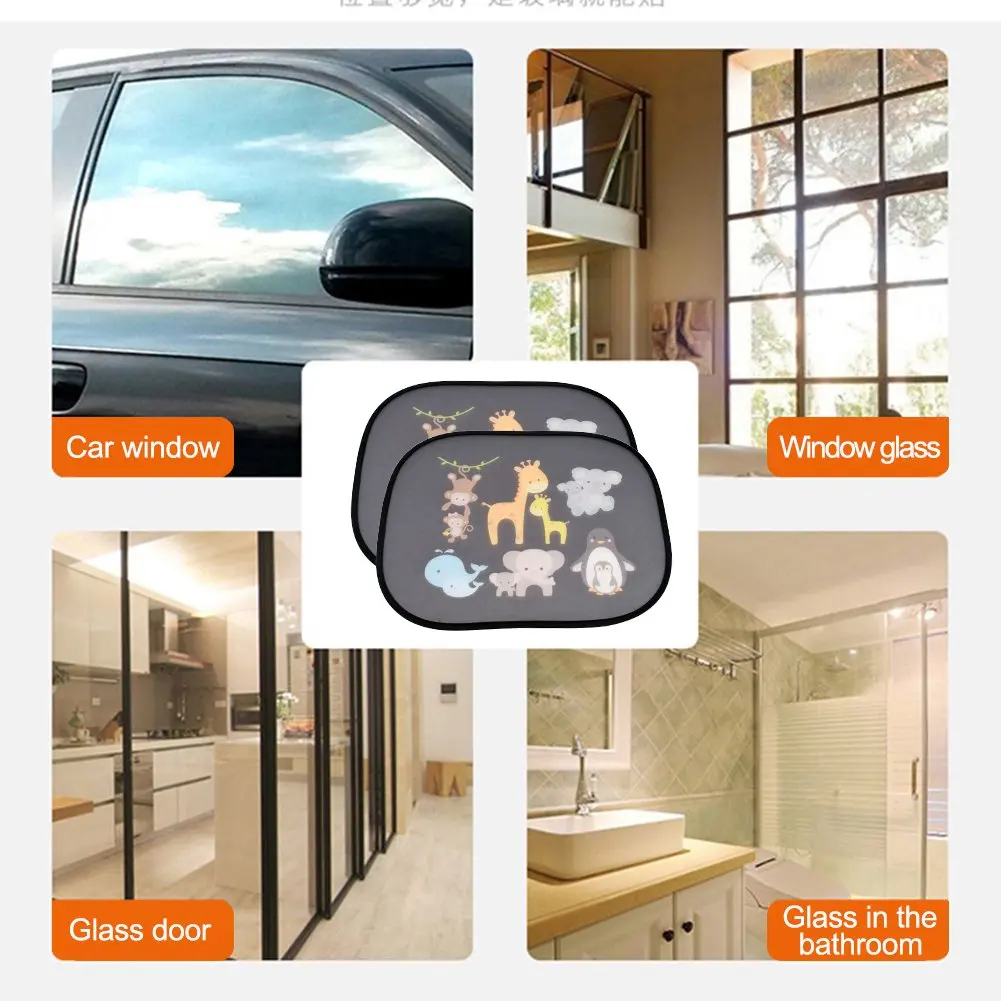 

Cartoons Car Sun Shades Car Window Shades For Rear And Side Window Car Heat Shield Protect Baby Window Shade Dropshipping