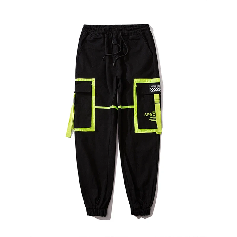 UNCLEDONJM зеленые штаны карго с множеством карманов Штаны уличная тактическая