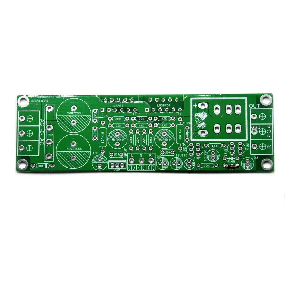 Комплект Усилителя GAINCLONE LM3875 50 Вт + 8R двухканальный защитный динамик DIY|Усилители