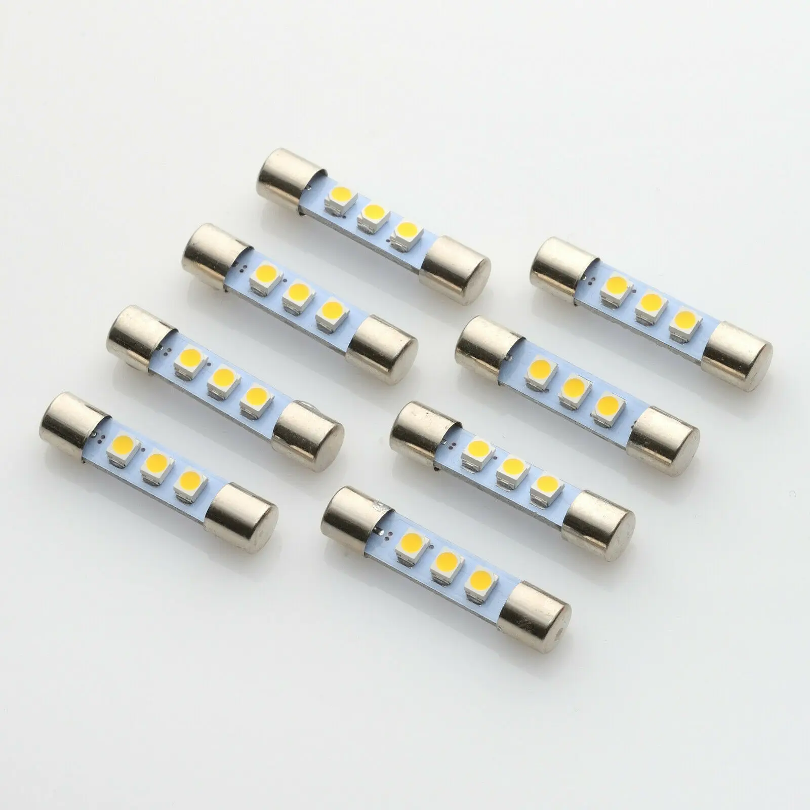 8 جديد AC8V LED الصمامات مصابيح استبدال 8 فولت 250mA المتوهجة المصابيح صالح على مارانتز ، بايونير ، سانسوي وغيرها من مكبرات الصوت خمر