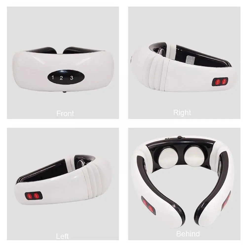 Массажер для шейного отдела позвоночника электромагнитный Электрический шок