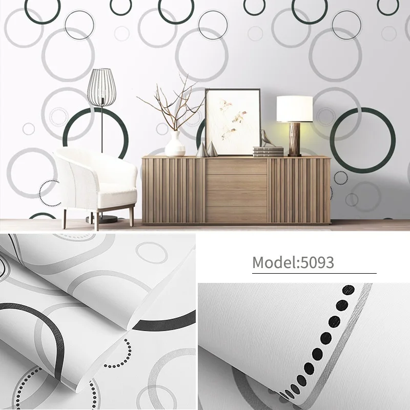 Классические 3D обои с геометрической сеткой и водостойкие самоклеющиеся ПВХ для