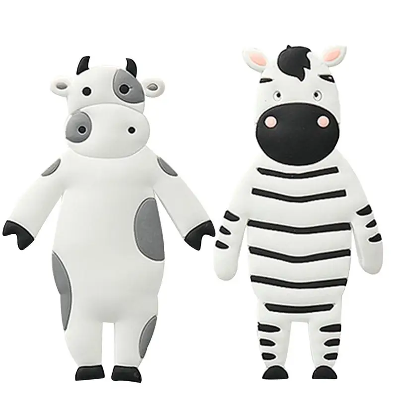 

2Pcs Cartoon Animal Hooks Wall Hanger Sundries Organizer Hanging Hook Rack Self Adhesive Hooks Wall Hanging Clothes Towel Racks