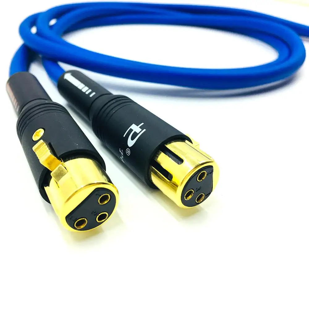 Внутриканальный аудиокабель Colleimage Hifi переходник RCA (папа) XLR (мама)|Кабели VGA| |