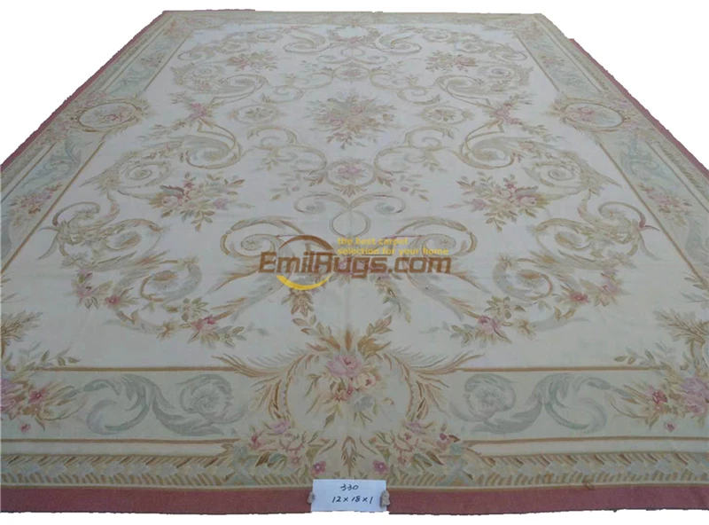 Goedkoop Aubusson Franse Print Tapestr Borduren Circulaire Mode Tapijt Woonkamer Indoor Tapijt Rechthoek Tapijt Overstuur