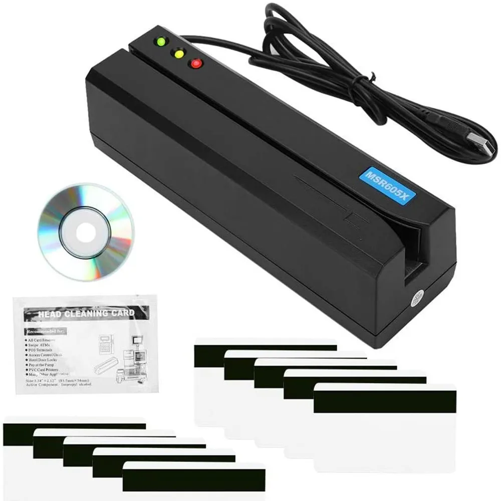 Дверной замок доступа msr605X USB считыватель магнитных карт записывающее устройство