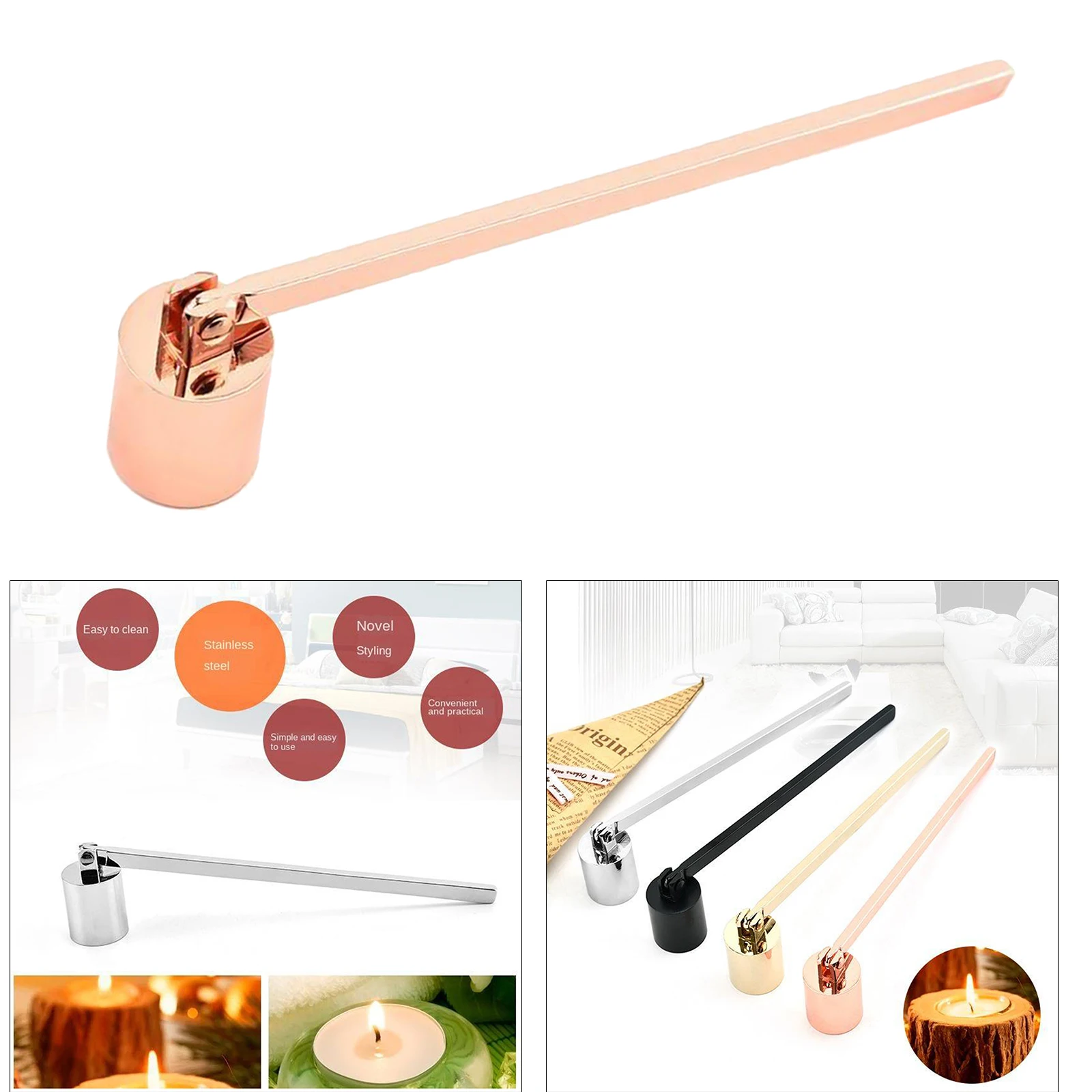 Свеча Snuffer из полированной нержавеющей стали огнетушитель 19 3 см свеча триммер