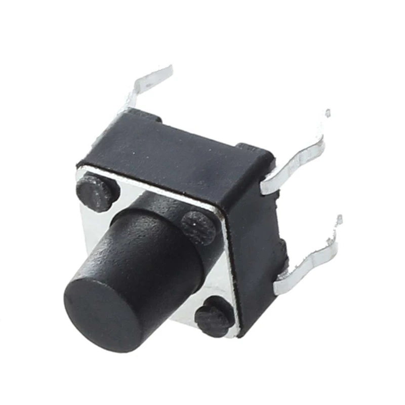 110 шт. Электроника: 10 4 контакта тактильный Круглый кнопочный переключатель