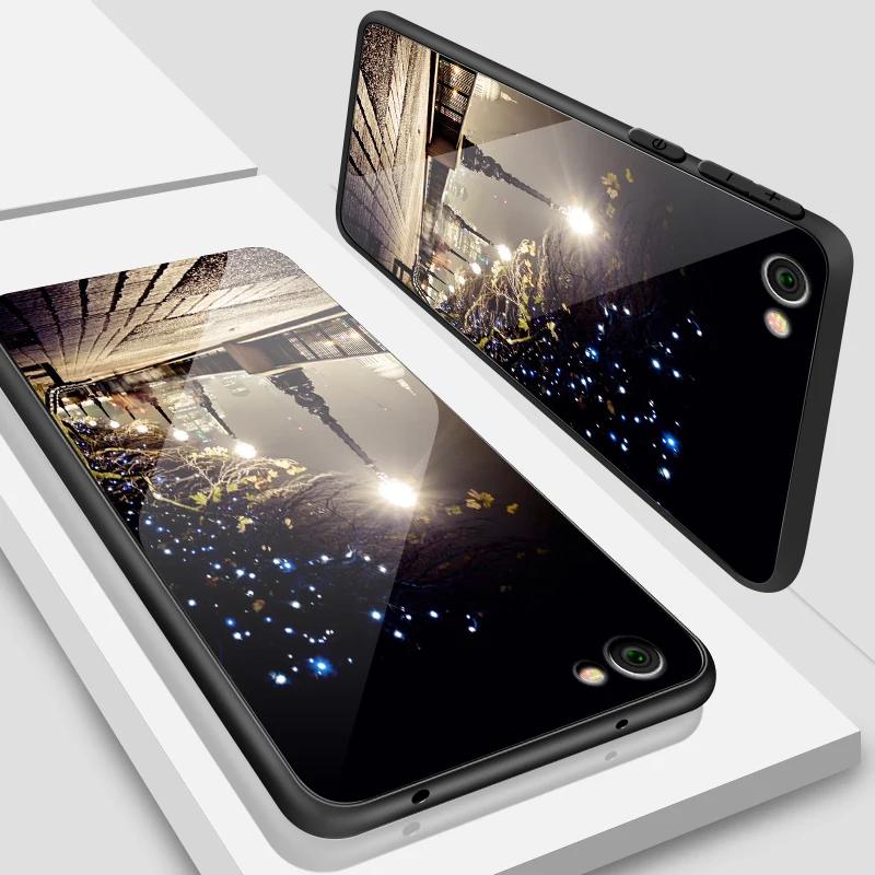 W339 Модный чехол из закаленного стекла для Xiaomi 5X6X8 9 SE A1 A2 Lite для Redmi Note 6 7 4X 5A Pro Prime роскошный защитный чехол - Цвет: W339