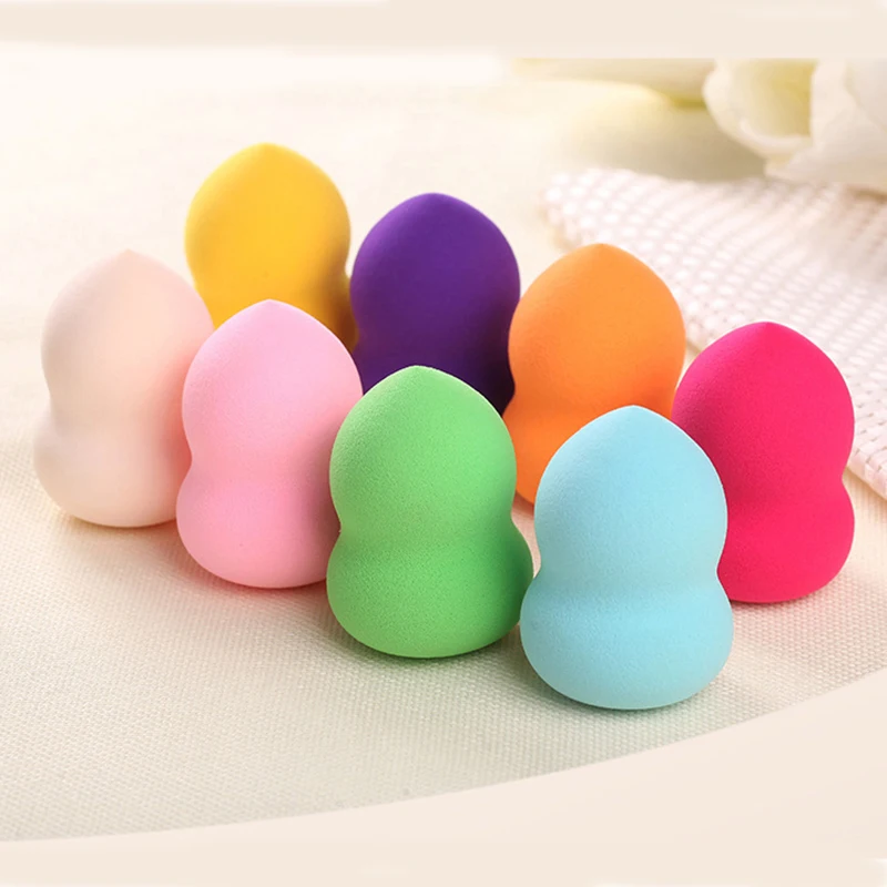 5 шт. 10 гладкая форма капли воды макияж основа губка пудра слоеная сухая влажная