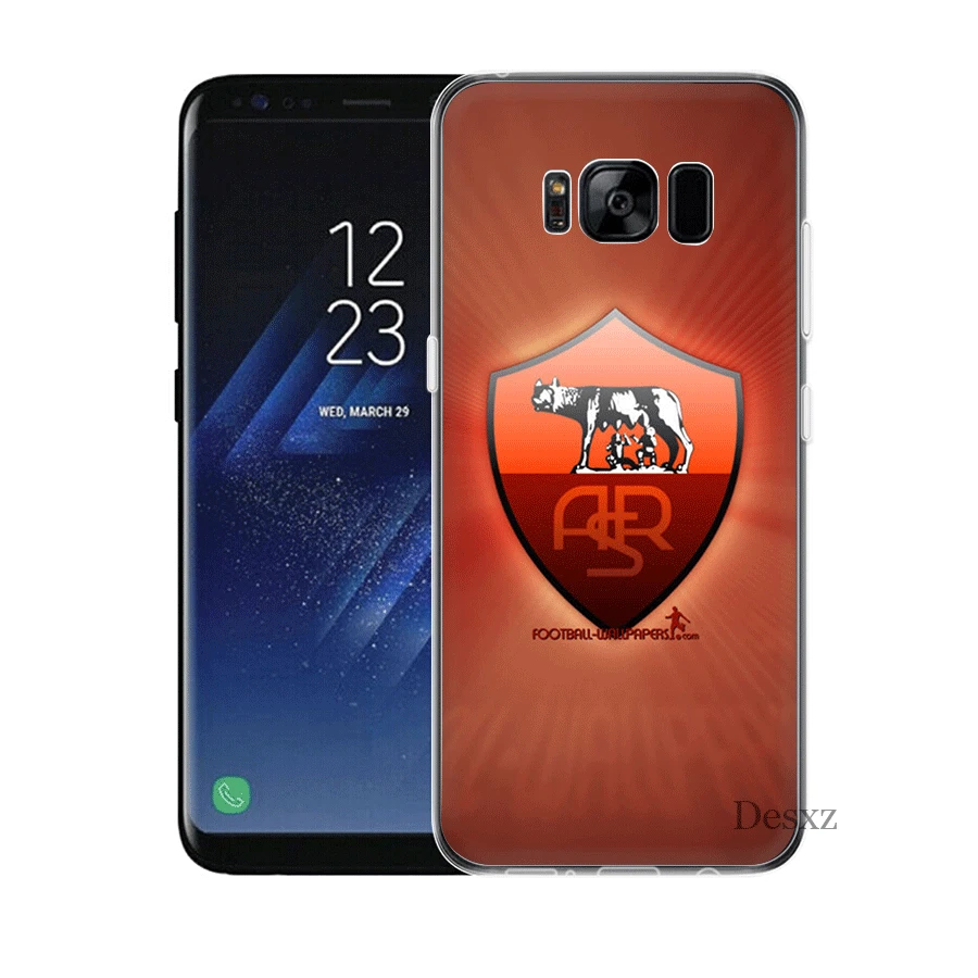 Мобильный чехол для телефона для samsung A3 A5 A6 A7 A8 A9 A10 A20 A30 A40 A50 A60 твердый переплет «Рома» логотип