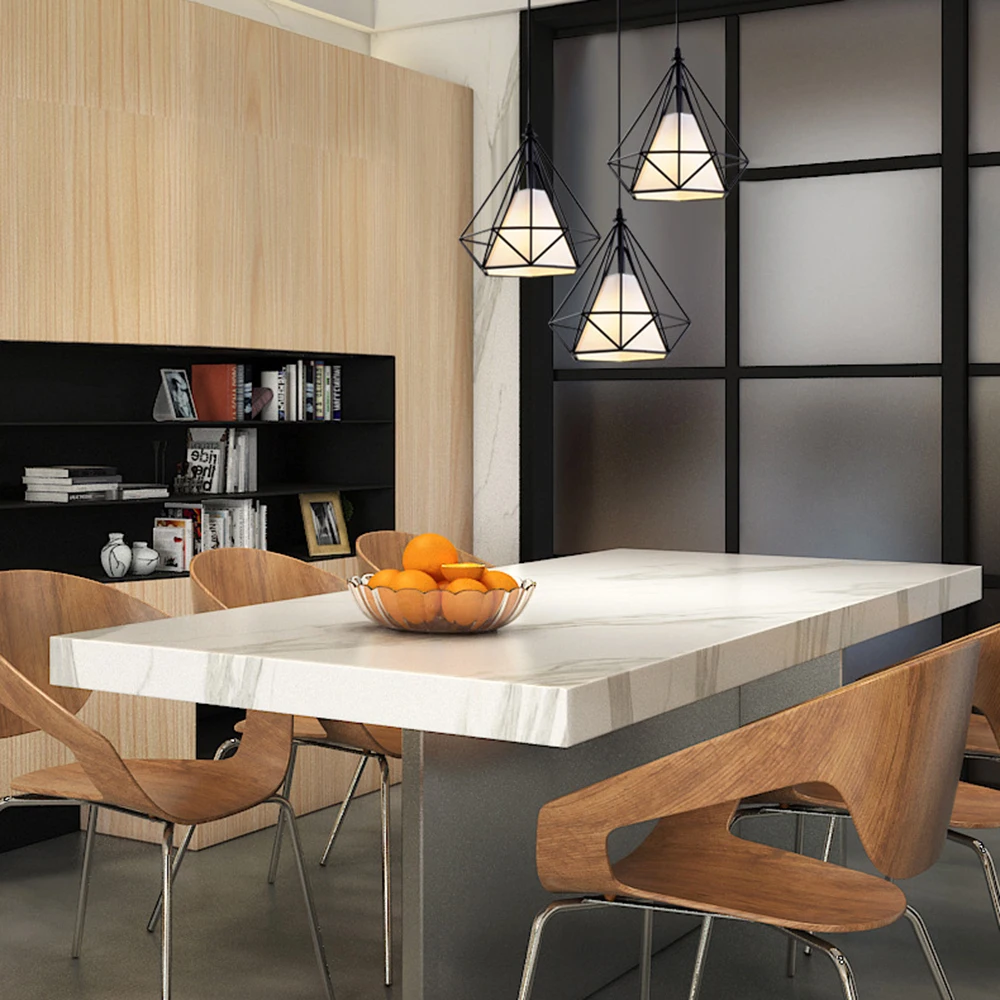 Современный подвесной светильник с бриллиантами винтажная металлическая люстра