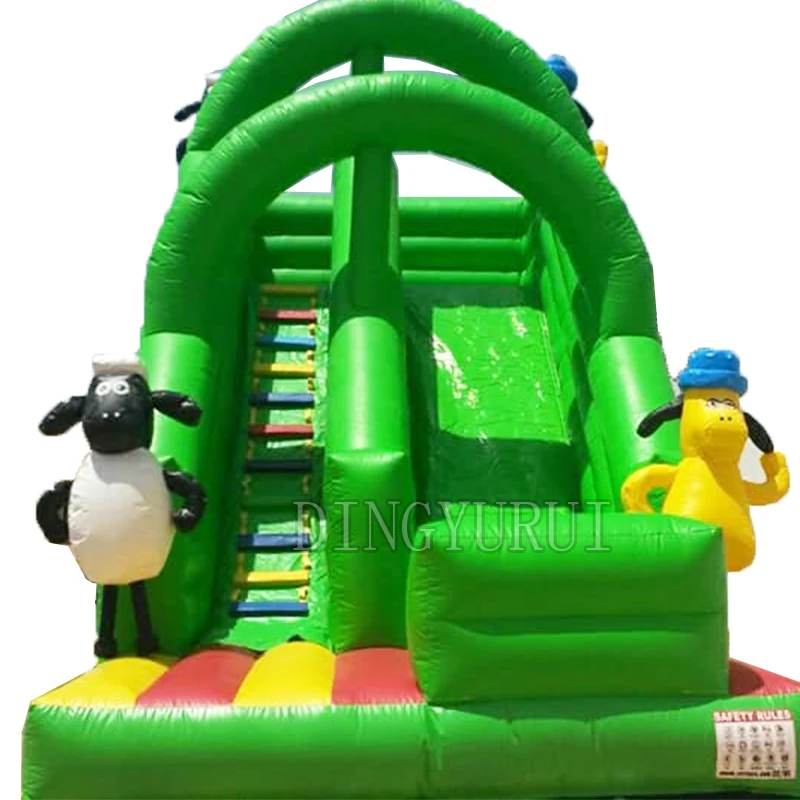 

PVC Commercial Inflatable Slide Combo Inflatable Bounce Jumping Inflatable Slide For Kids Outdoor Play