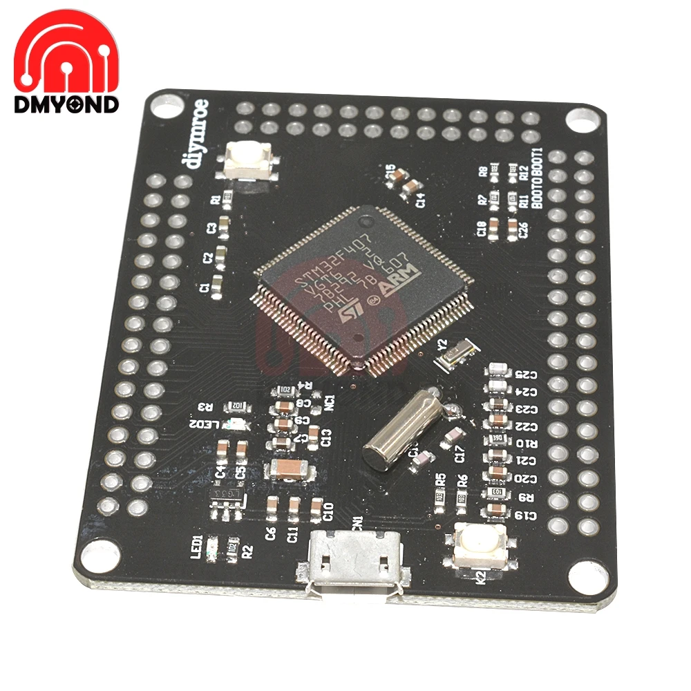 Плата разработки STM32F4 Discovery STM32F407VGT6 ARM 32 битная макетная плата MCU Core SPI I2C IIC UART ISC