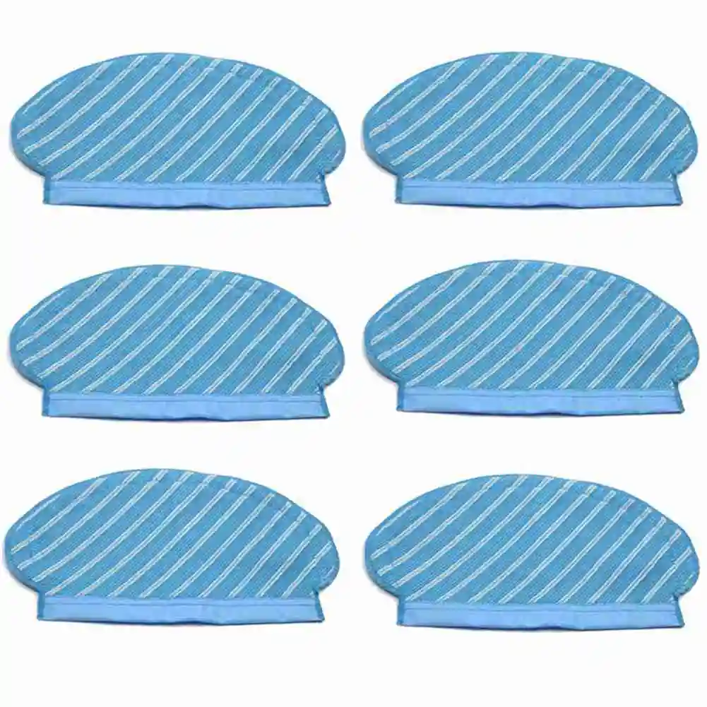 6Pcs Mop Cloth Pads Set for Ecovacs Deebot Ozmo 920 950 Vacuum Cleaner Parts Replacement Home Accessories