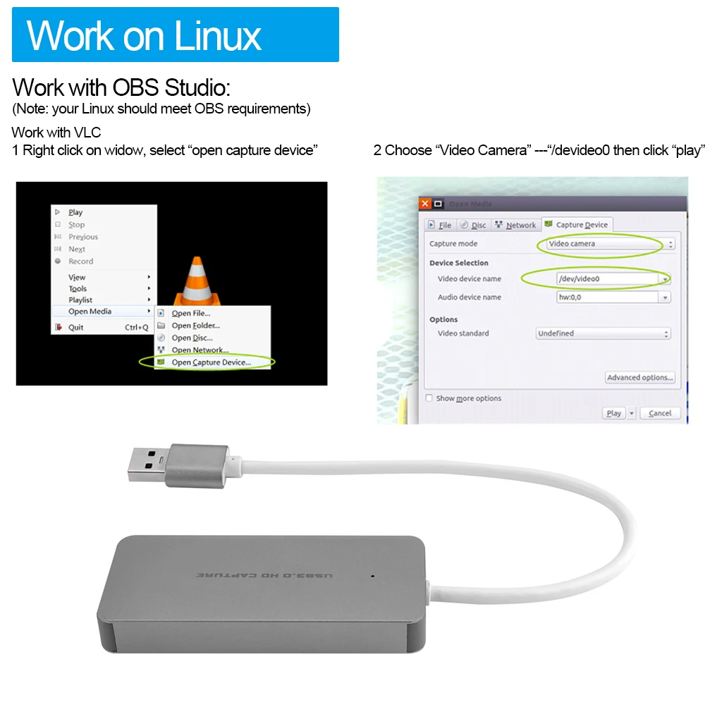 1080P конвертер в реальном времени ezcap265 USB 3 0 HD записывающая карта видео игра