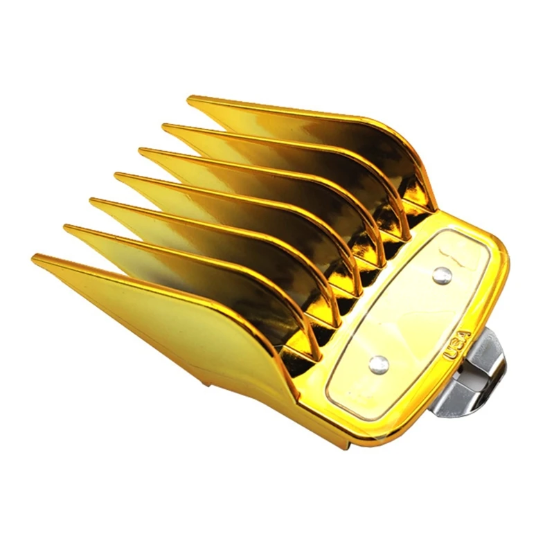 

27RC 8pcs Barber Shop Styling Guide Comb Set Hair Trimmer Attachment Hairdresser Clipper 1.5mm-25mm