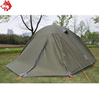 jungle king cy118 large capacity 6 persons tent 4 seasons waterproof rainproof family outdoor hiking camping bedroom house tents