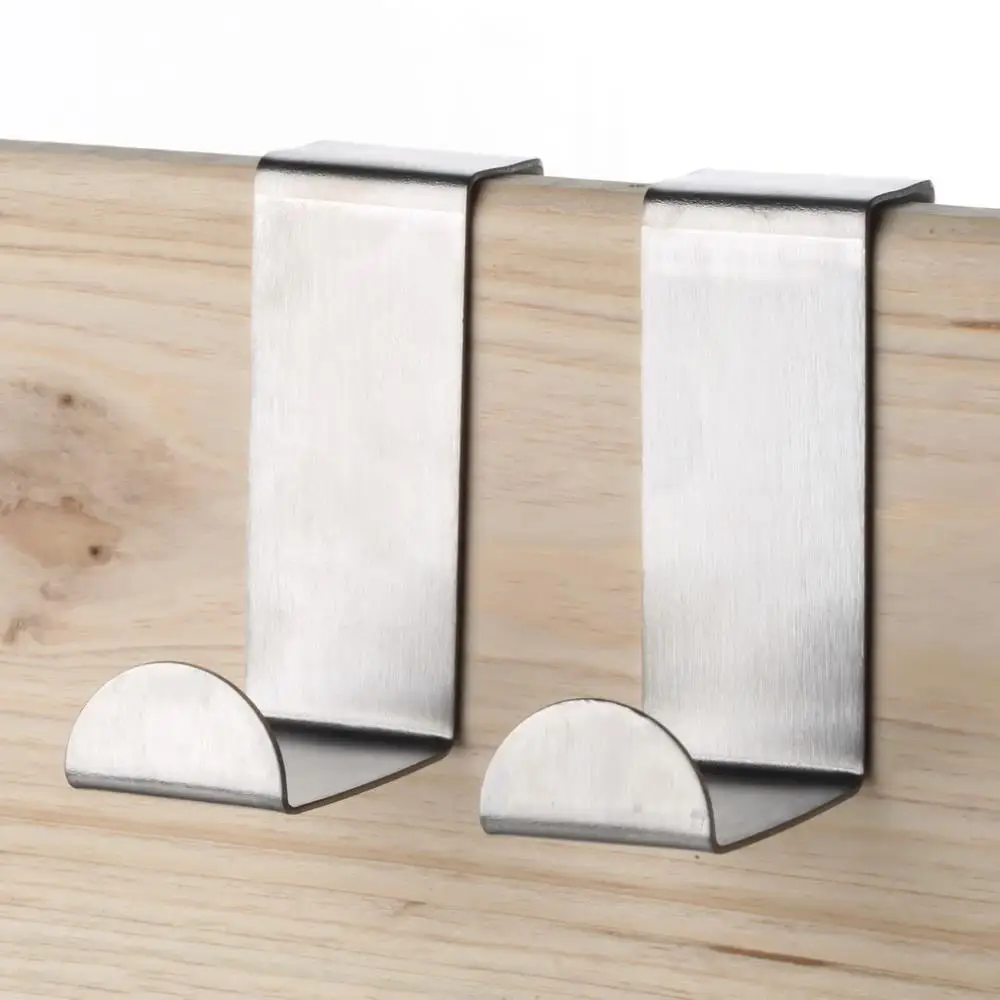 2 шт. крючки для кухонного шкафа из нержавеющей стали крючок одежды вешалка