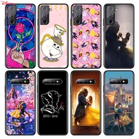 silicone cover beauty and the beast for samsung galaxy s21 s20 fe ultra s10 s10e lite s9 s8 s7 edge plus phone case