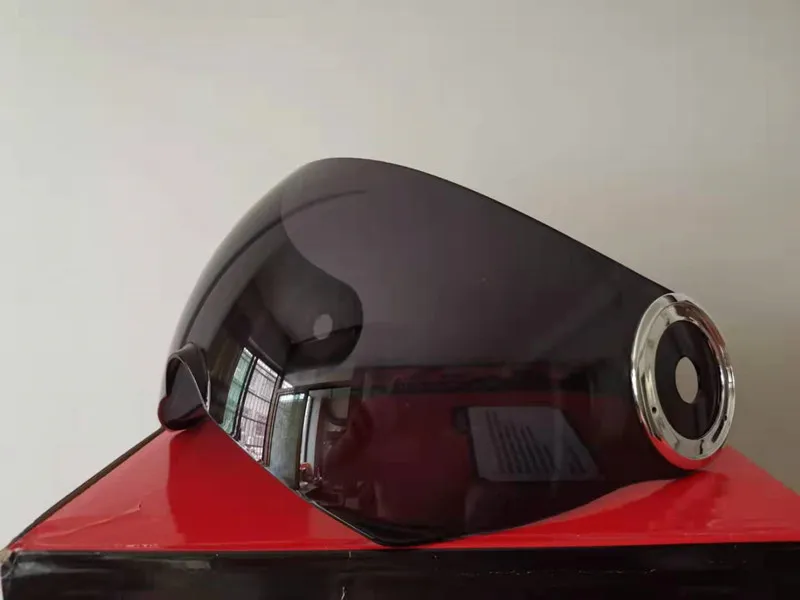 Model 1 Dark BEON B-110B с открытым лицом шлем козырек линзы анти-УФ мотоциклетный шлем для зеркальные защитные очки B110B защитное стекло забрало шлема - Цвет: Model 1 Dark