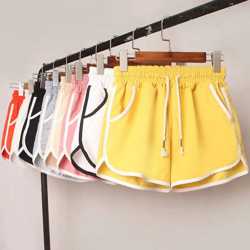 Женские пижамные шорты большого размера 3XL летние дышащие для студентов женские