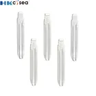 Пульт дистанционного управления HKCYSEA KD #02, KD JMD VVDI, неразрезанное металлическое лезвие типа TOY43 #02 для автомобиля Toyota Remote Car замена лезвия-ключа