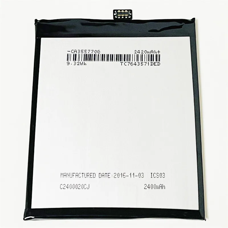 Аккумулятор 3 85 В 2460 мАч TLp024CJ для Alcatel A3 5046Y 5046D 5046U 5046i 5046X 5046J TLp024C1 TLp024C2 TLp024CC