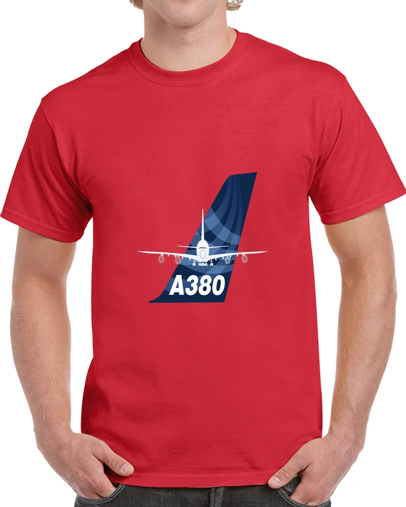 Мужская футболка Аэробус A380 Женская | одежда