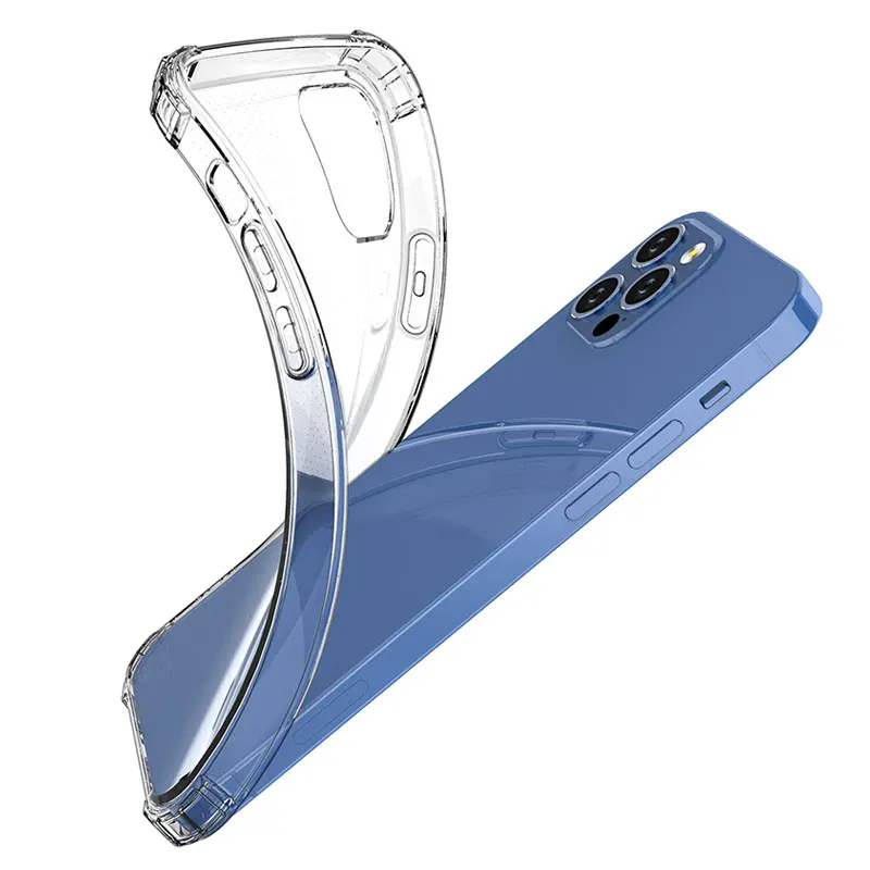 Чехол-накладка для iPhone XS XR мягкий ударопрочный ТПУ чехол 7 8 12 Pro Max 11 тонкий