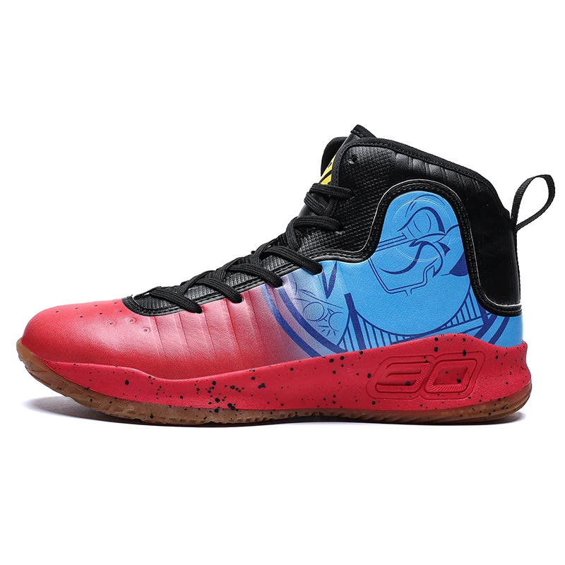 Высокие мужские баскетбольные туфли Jordans оригинальные нескользящие спортивные