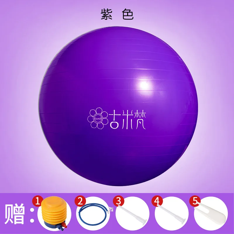 

Yoga Ball 65cm Inflatable Fitness Ball Sporting Goods Muscle Exercise Training Goals Fitness Balloons Workout From Home 07MH046