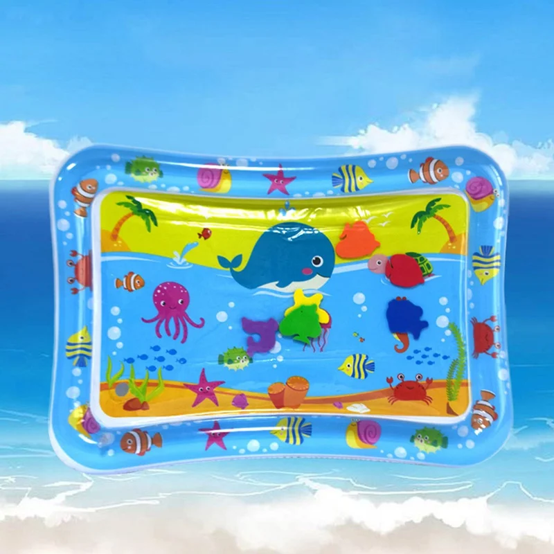 

Baby Water Mat Inflatable Cushion Infant Toddler Water Play Mat for Children Early Education Developing Baby Toy Summer Toys
